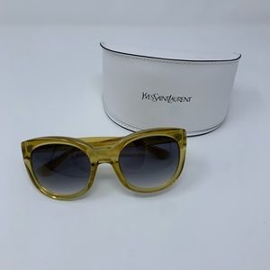 Yves Saint Laurent Yellow Sunglasses